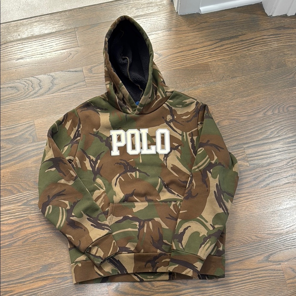 Polo Camouflage Hoodie